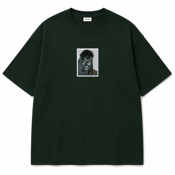 OSTYER TEE [ DEEP FOREST ]